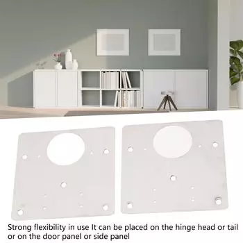 Пластина для крепления петли, 5 отверстий, нержавеющая сталь, кронштейны для ремонта петли, прочные крепежные винты для петли