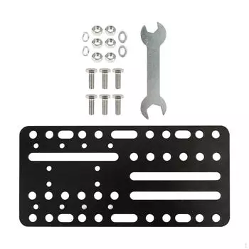 Пластина для крепления ручного тормоза USB, профессиональный прочный черный кронштейн для ручного тормоза