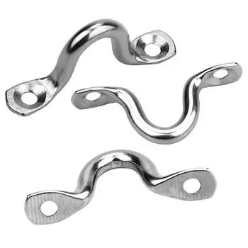 Пластина для проушины, проволочный трос, ремни для проушин, тент, кранец, крюк, дверная ручка, швартовочный крючок для лодки, ручка для лодки 4mm