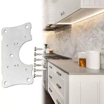 Пластина для ремонта бытовой техники Аксессуары для петель Пластина для ремонта шкафных петель Комплект для ремонта петель Крепежная пластина 1pc