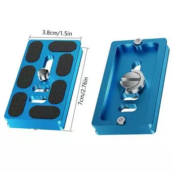 Пластина для штатива камеры Dslr, быстросъемный адаптер, основание для крепления пластины для камеры, для штатива с шаровой головкой Dslr