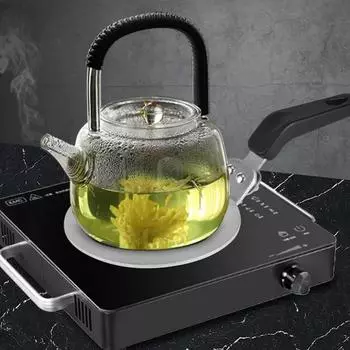 Пластина рассеивателя тепла для газовой плиты 5,1/7,8 дюйма, круглый теплопроводящий индукционный адаптер с 13cm