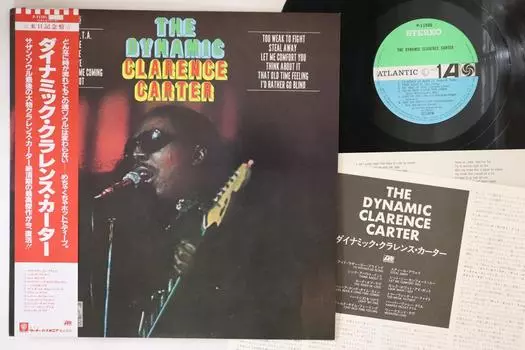 Пластинка CLARENCE CARTER - Dynamic Clarence Carter P11585 ATLANTIC 1972 Япония Obi Blues