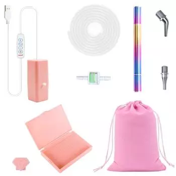 Пластины для бисероплетения Электрический алмазный инструмент для присоски Инструмент для сверления присоской для инструмента для 5D алмазной живописи Pink-D