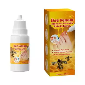 Пластырь Bee Nail Liquid снимает покраснение и отек и снимает боль 20 мл белый