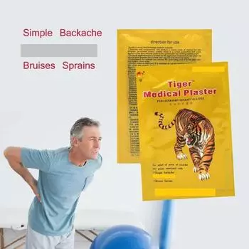Пластырь для коленного сустава, обезболивающий пластырь, пластырь от боли в спине, пластыри с тигровым бальзамом