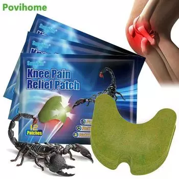 Пластырь для коленного сустава Sumifun, 12 шт./пакет, пластырь для облегчения боли в колене 12pcs/1bag