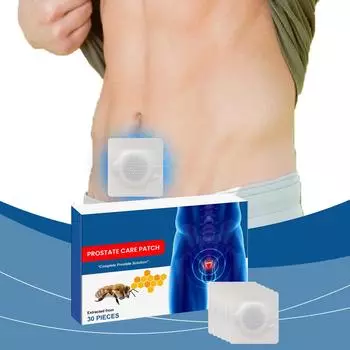 Пластырь для лечения простаты для длительного облегчения, поддерживает общее мужское здоровье, повышает уверенность и жизненную силу, улучшает качество повседневной жизни. 30 шт. синий