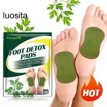 Пластырь для ног, 6 шт./компл., клейкий, обезболивающий, ультратонкий, снятие стресса, подушечки для ног для похудения 12pcs
