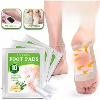 Пластырь для ног с куркумой и полынью 10/30/50 шт., пластырь для ухода за ногами, удаляющий влагу, снимает стресс, помогает заснуть, расслабляет тело и разум 1pcs зелёный