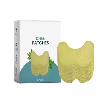 Пластырь для облегчения боли при боли в колене Полынный пластырь для улучшения гибкости; Уменьшение скованности и помощь в растягивании мягких тканей. One Size зелёный