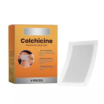 Пластырь для облегчения боли в суставах питает кости, успокаивает суставы плеч, шеи, рук и ног, снимает боль в суставах и мышцах. One Size жёлтый