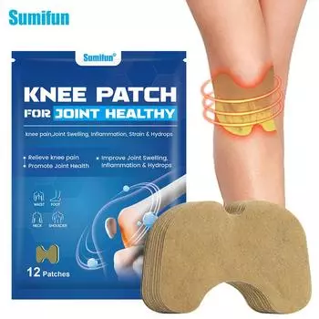 Пластырь для облегчения боли в суставах Sumifun Пластырь для плеч, шеи и коленного сустава Пластырь для стимуляции акупунктурных точек Пластырь для защиты суставов тела Пластырь для ухода за коленями