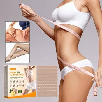 Пластырь для похудения, Пластырь для похудения, Пластыри для живота Пластырь для похудения для быстрого похудения, сжигания и подавления One Size
