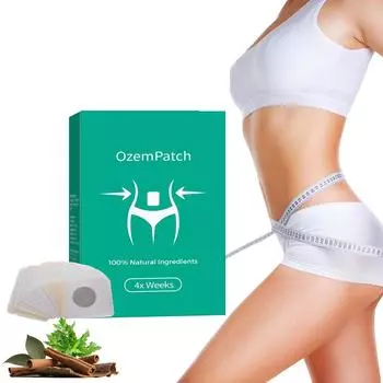 Пластырь для похудения тела укрепляет пищеварительную систему, способствует желудочно-кишечной моторике, циркуляции, дренажу, формированию для лучшего похудения, 30 шт. One Size