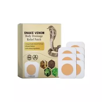 Пластырь для похудения «Змея» Лимфодренажный пластырь для похудения Пластырь для похудения «Змея» Лимфодренажный пластырь для похудения One Size