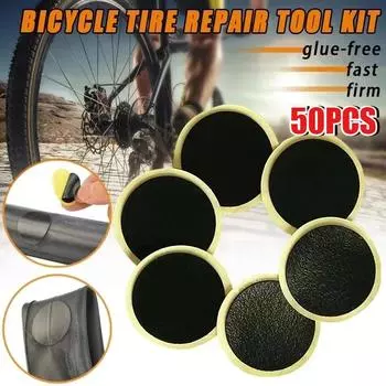 Пластырь для ремонта велосипедных шин, клей без клея, быстровосстанавливающийся защитный пластырь для шин для горного велосипеда, внутренние ремонтные колодки для шин 10PCS