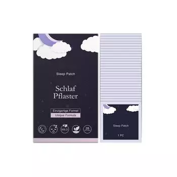 Пластырь для сна с лавандой для нежного, спокойного, успокаивающего ухода за телом, ночного сна, ежедневного ухода One Size фиолетовый