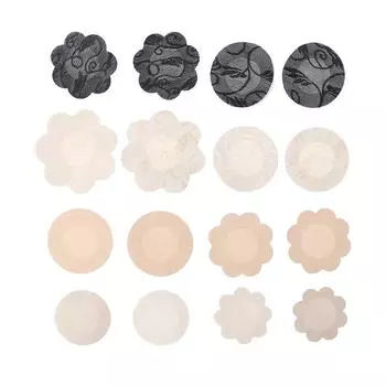 Пластырь для сосков Силиконовый пластырь для груди Невидимый пластырь для сосков с защитой от ударов Одноразовый пластырь для сосков