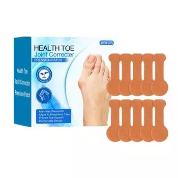 Пластырь для ухода за суставами пальцев ног, ежедневный, долговечный, удобный и бережный уход, портативный бандаж для ухода One Size