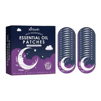 Пластырь для улучшения сна снимает бессонницу, раздражительность и беспокойство, улучшает качество сна, пластырь для взрослых, глубокий сон, натуральный сон, пластырь 28 шт. белый