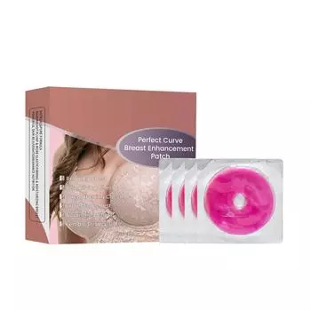 Пластырь для увеличения груди Кератопептидный протеиновый пластырь Укрепляющий пластырь для увеличения груди Способствует укреплению и лифтингу Пластырь для увеличения груди Для всех типов кожи One Size