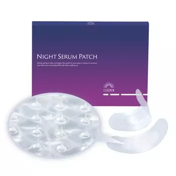 Пластырь GOKUMIN Needle Patch Гиалуроновая кислота Раствор для культивирования стволовых клеток человека Сделано в Японии Пластырь для глаз с микроиглами Пластырь для глаз и рта Super Sleep (2
