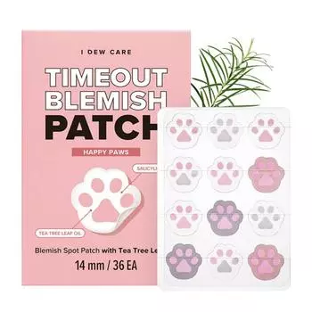 Пластырь Iducare Time Out Blemish Patch Happy Four, 1 шт., 36 шт.