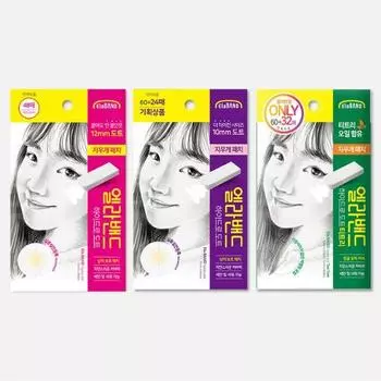 Пластырь-ластик ElaBAND Hydro Dot Eraser Patch 3 типа, выберите 1 (12мм / 10мм/ Чайное дерево) Eraser Patch Tea Tree 60+32 Sheets