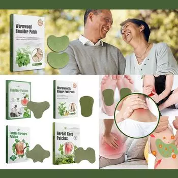 Пластырь на колено Пластырь на поясницу Пластырь на плечо и шею Пластырь на плечо Пластырь на стопу Пластырь на основе полыни One Size