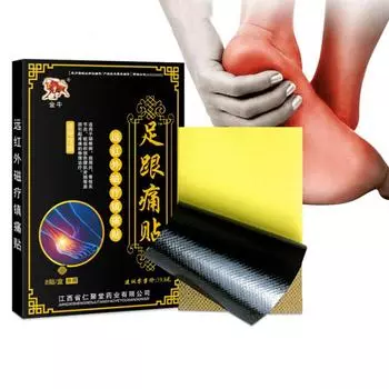 Пластырь от боли в пятке, быстрое облегчение боли в костной шпоре подошвы, пластыри для ухода за голеностопным суставом 24pcs in 3 boxes