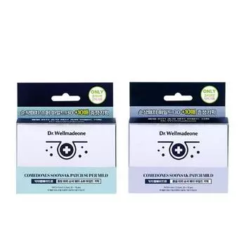 Пластырь от комедонов DR.WELLMADEONE Soonsak 30+10 патчей P000DZLL - Mild