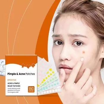Пластырь от прыщей на лице, восстанавливающий средство от прыщей на лице Уход за кожей лица для удаления прыщей на лице
