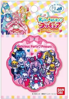 Пластырь Pioneer Delicious Party PreCure 1 шт. Высота 64 мм x Ширина 63 мм BAN650-BAN79