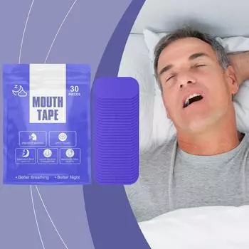 Пластырь против храпа Побалуйте себя ночным сном Успокойте дискомфорт в носу Тихий и комфортный сон One Size