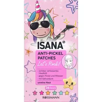 Пластырь Rothman ISANA Anti-Pimple Lets Rock 36 шт.