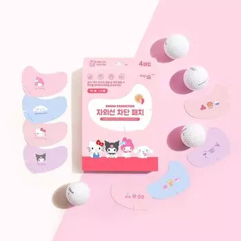 Пластырь Sanrio Characters UV Protection, большой, 1 коробка, 24 г