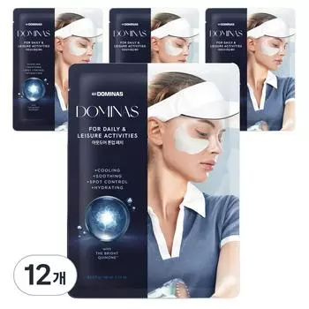 Пластырь Tidominas Outdoor Tone Up, 4 г, 12 шт.