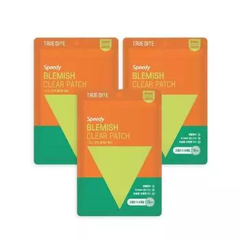 Пластырь TRUE DIVE Speedy Trouble Clear 8Patches*3 шт. P000DXHQ - Clear Patch