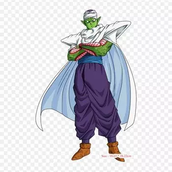 Пластыри для одежды Сумка Утюг на термо наклейках Piccolo Vegeta Goku Шаблон Моющийся теплообмен