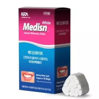 Пластыри для отбеливания зубов Medicine White 20шт, 1 шт.