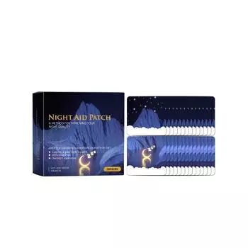 Пластыри для сна Пластыри для сна для взрослых Натуральные пластыри для спокойного сна Просыпайтесь отдохнувшими и помолодевшими Бесплатный сон. One Size