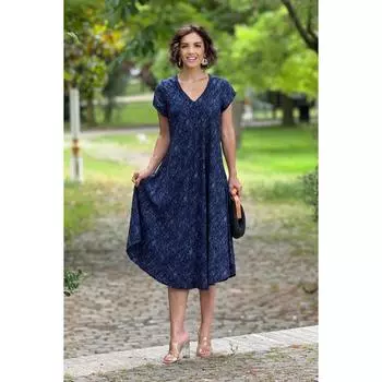 Платье Afitap джинсового цвета