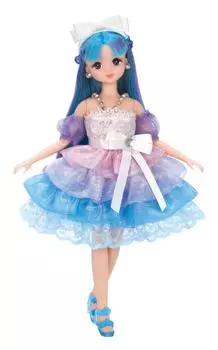Платье Aqua Curl Dress Set Gradient Star Licca-chan