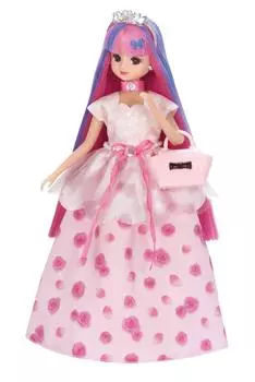Платье Aqua Curl Dress Set Lady Rose Licca-chan