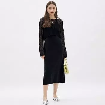 Платье-бретелька из двух частей GU by Uniqlo + короткая длина EC