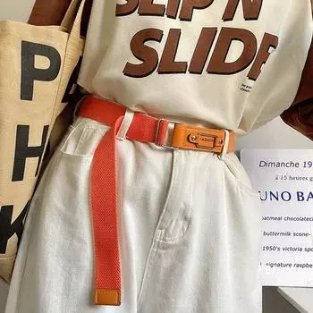 Платье Брюки Джинсы Холст Для Женщин Для Мужчин Пояс Тканый Пояс Пояс Аксессуары зелёный