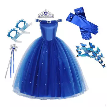 Платье Cos, костюм принцессы для выступления на сцене XS