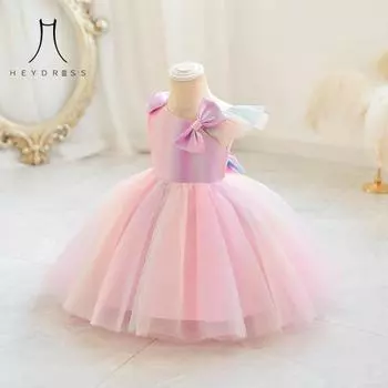 Платье для девочек, новое женское платье принцессы с сокровищами, платье для девочек, модное праздничное платье на день рождения 70 разноцветный