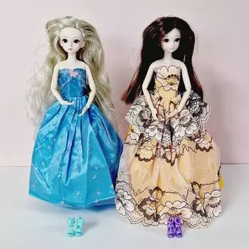 Платье для куклы Smile Baby Mimi Juju, комплект из 2 предметов, Style1